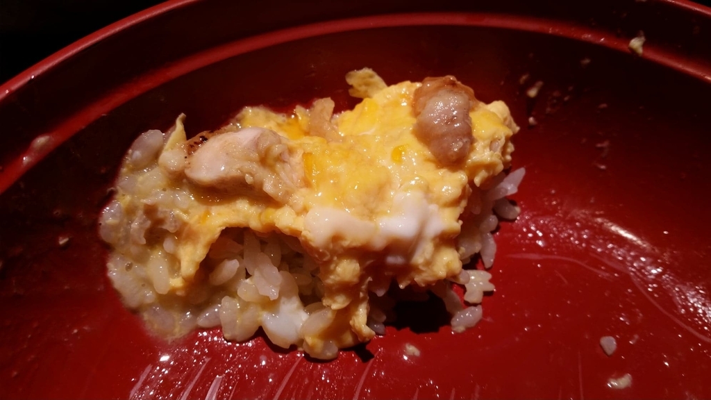 あと少しの親子丼