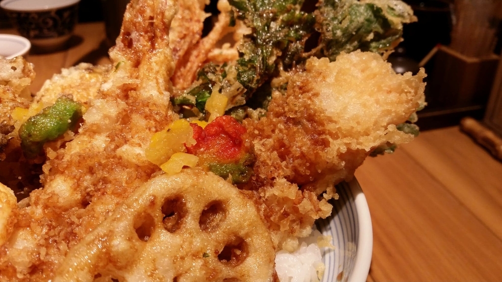 秋天丼のアップ③