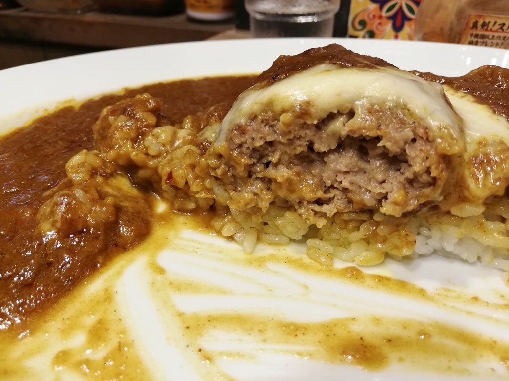 カレーの断面