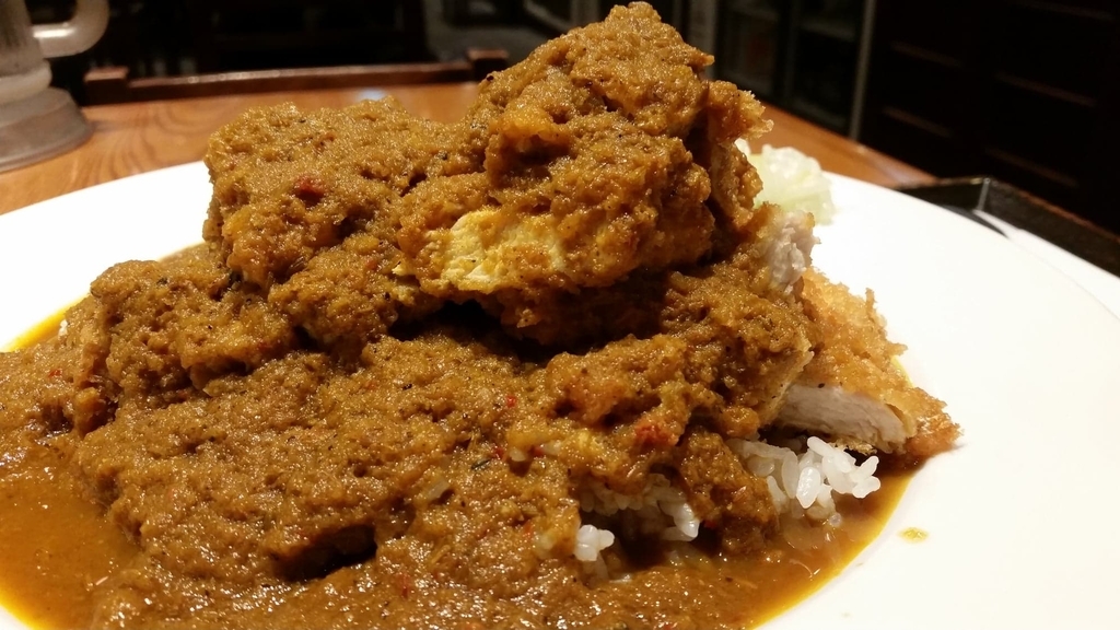 記事トップのマウンテンチキンカツカレー