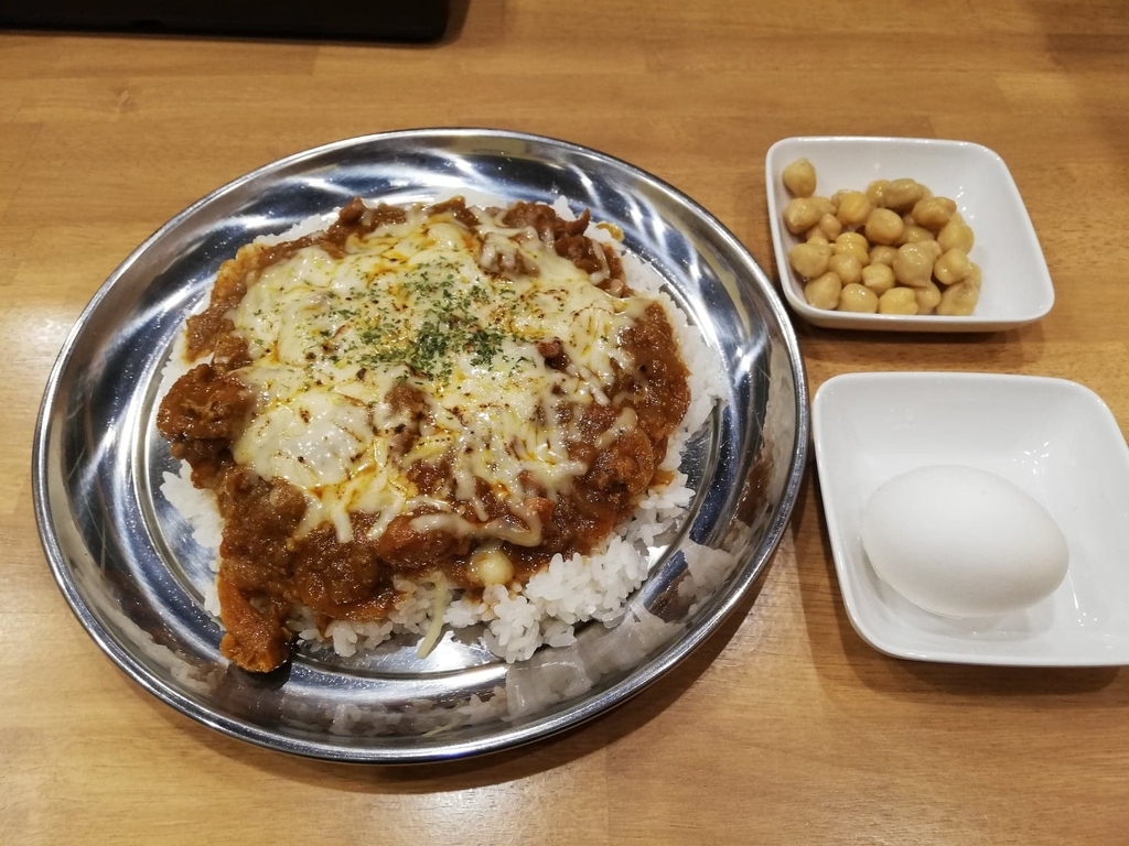 高田馬場『プネウマカレー』のチキンカレー