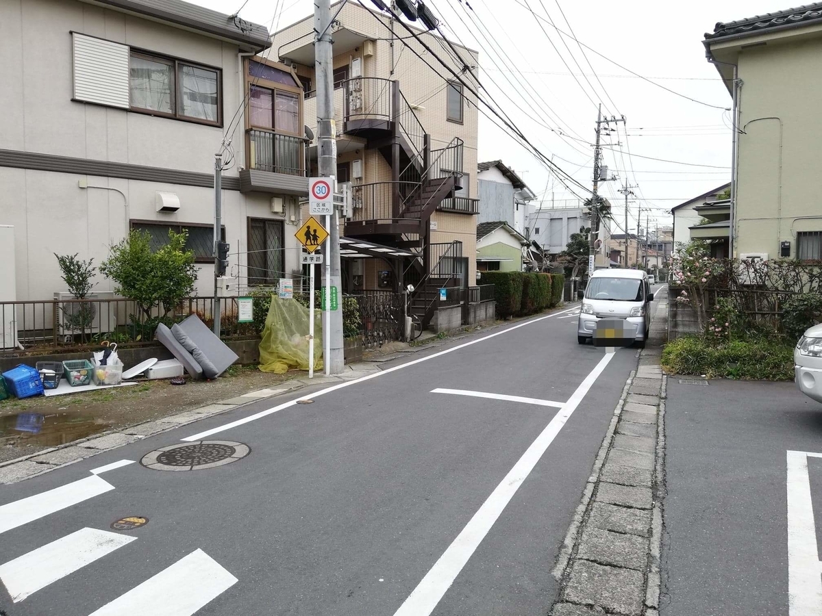 JR南武線稲田堤駅から『石づか』への行き方写真⑦