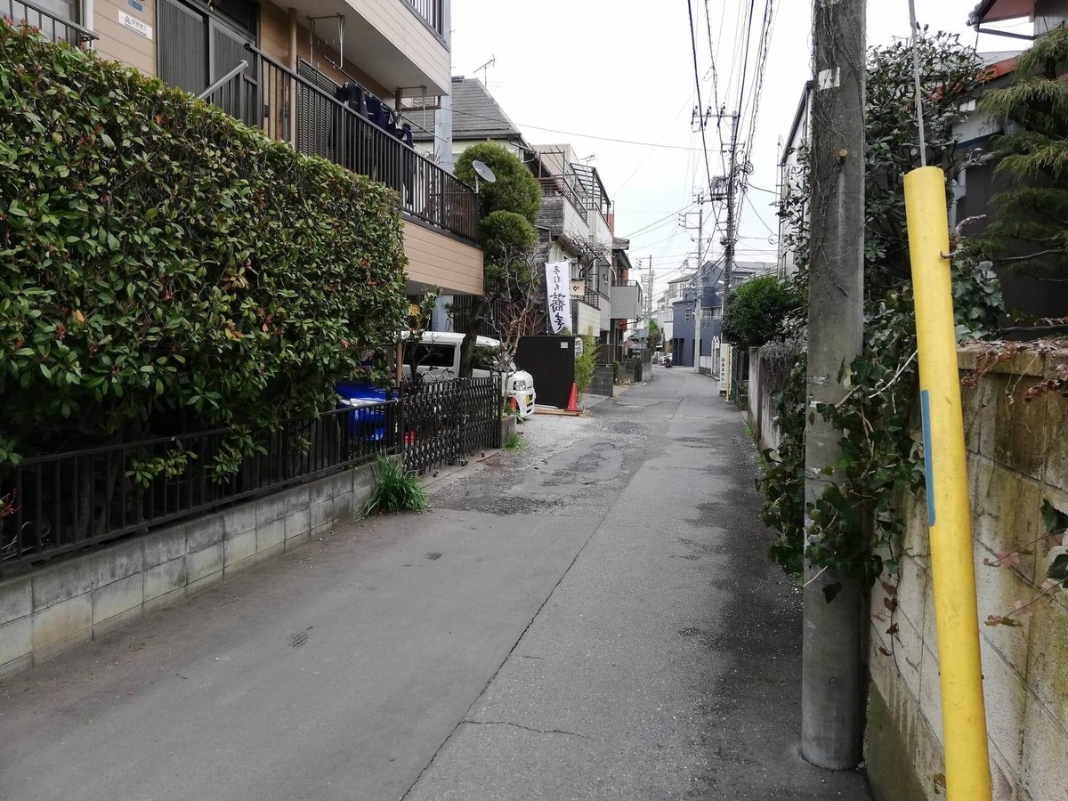 JR南武線稲田堤駅から『石づか』への行き方写真⑧