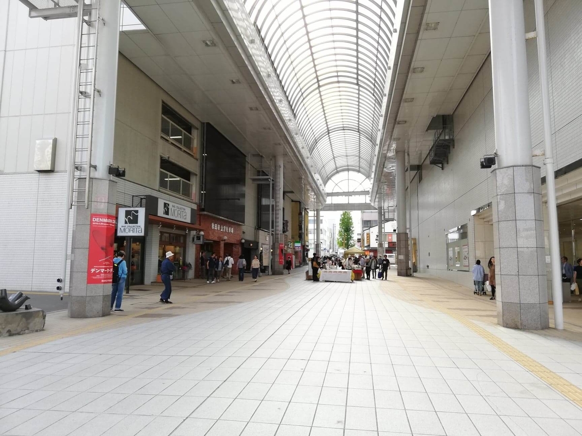 秋田駅中央口から秋田市民市場への行き方写真⑤