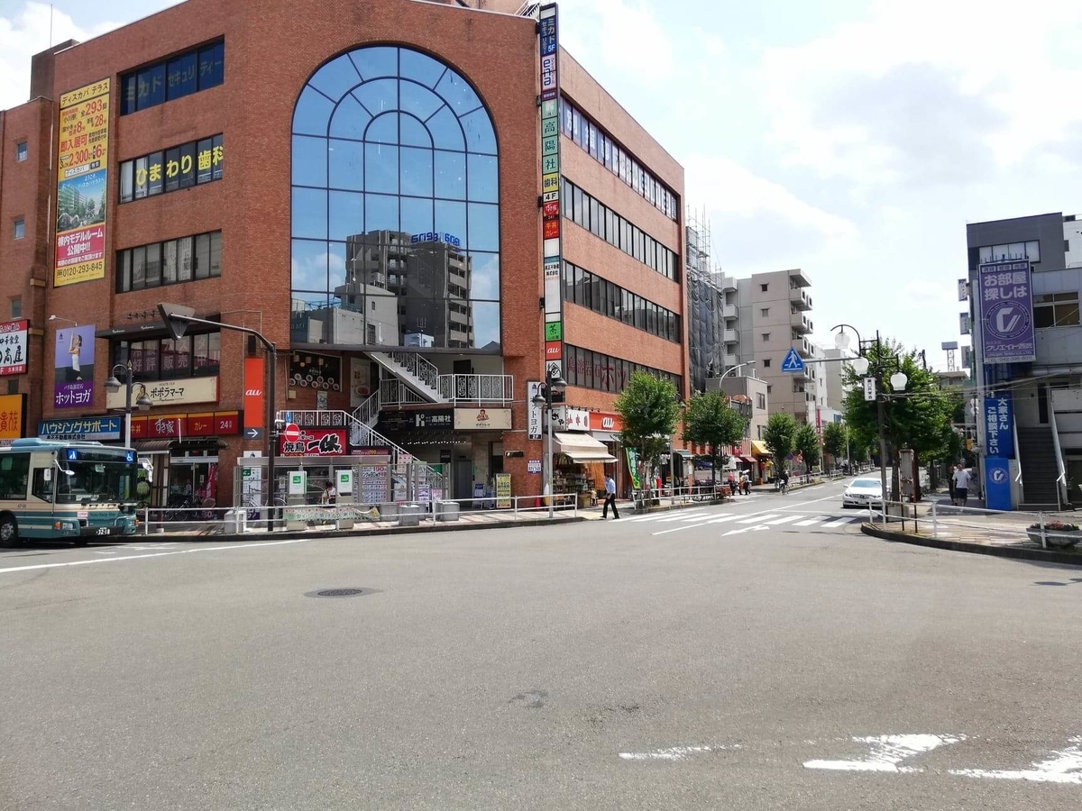 久米川駅前の風景写真③