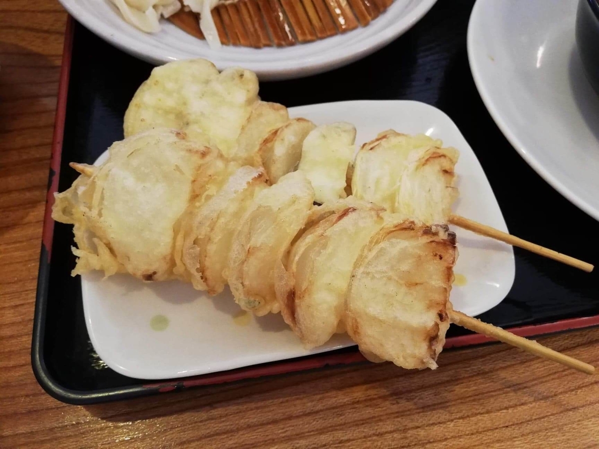 大宮（さいたま新都心）『駕籠休み（かごやすみ）』の天ぷらの写真