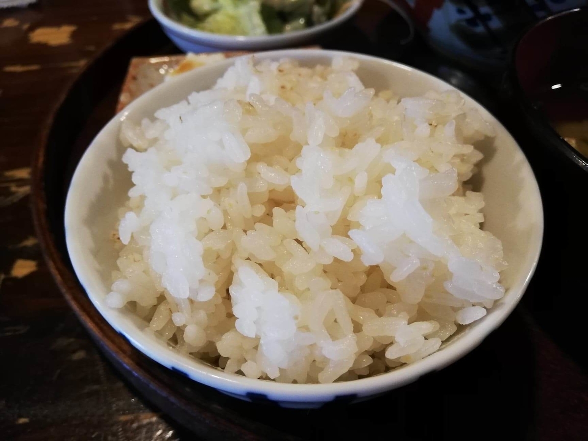 長野県松本市中町通り『食い飲み屋 BUN』のライスの写真