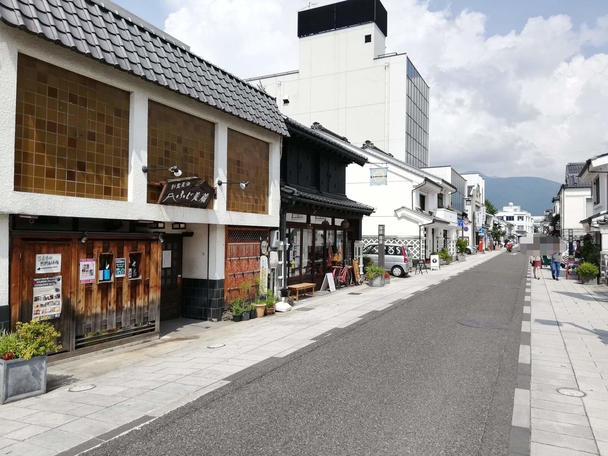 長野県松本市中町通りの景観写真③