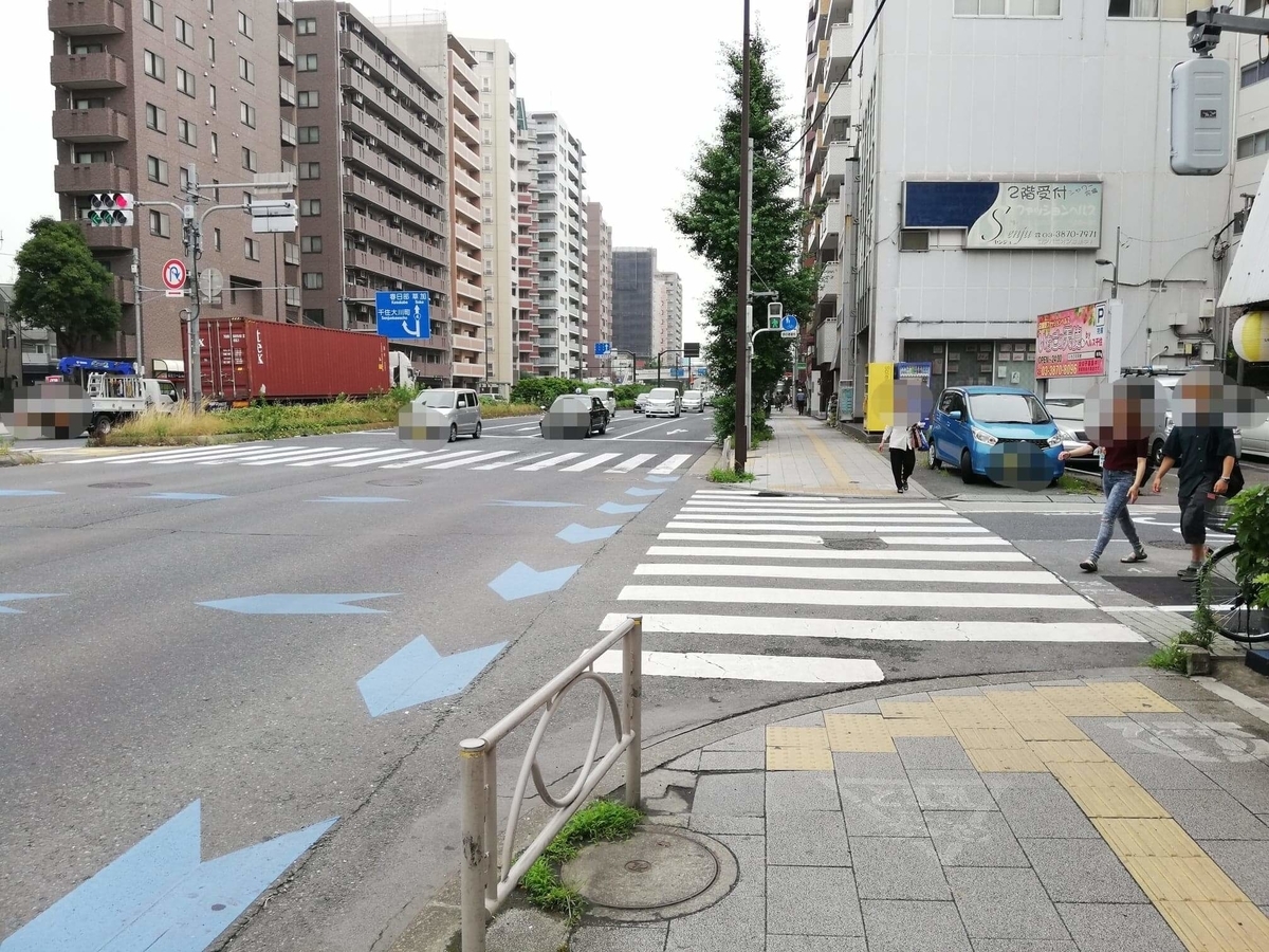 北千住駅から『市場食堂さかなや』への行き方写真(8)