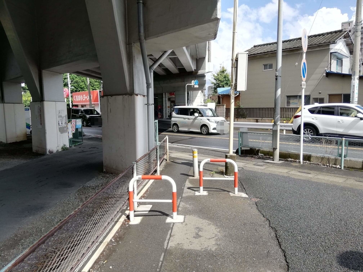 新座駅から『くるまやラーメン新座店』への行き方写真(9)