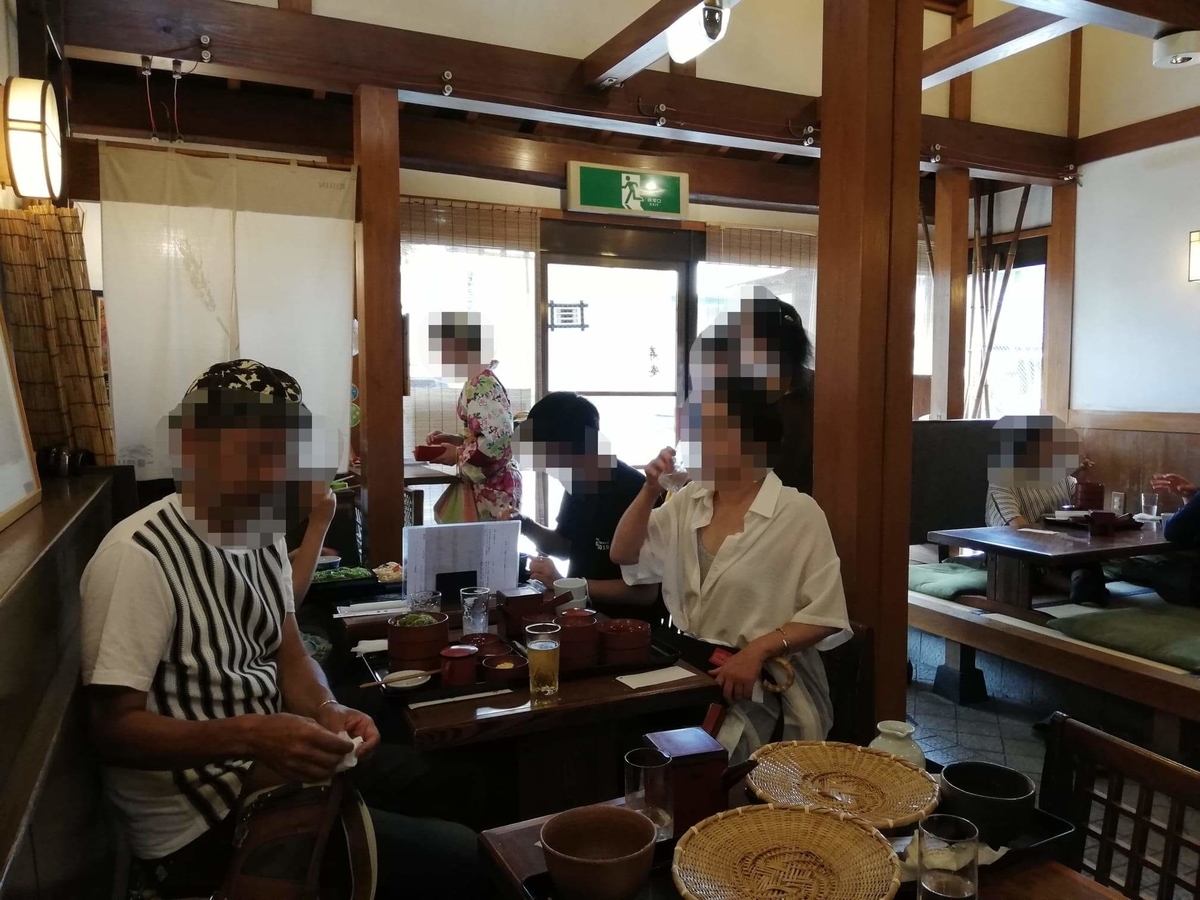 本川越『茶そば寿庵蔵のまち店』の店内写真①