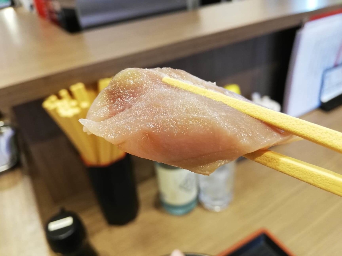 金沢市中央卸売市場『魚がし食堂』の日替わり得盛りてんこ丼の海鮮の写真