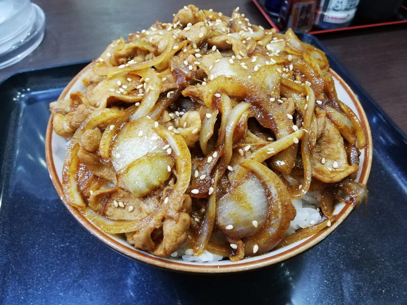 仙台『久美食堂』の焼肉丼の写真